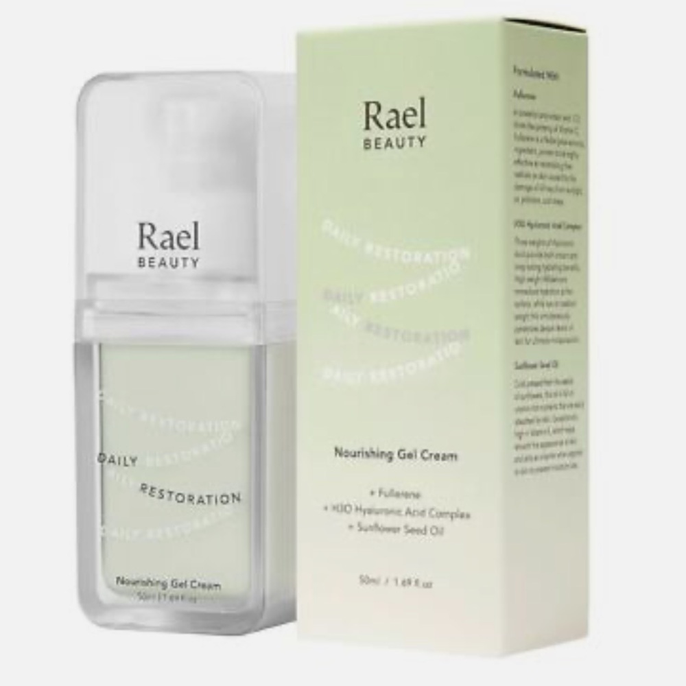 Rare Beauty Daily Restoration Gel Cream - White and Cream nwt